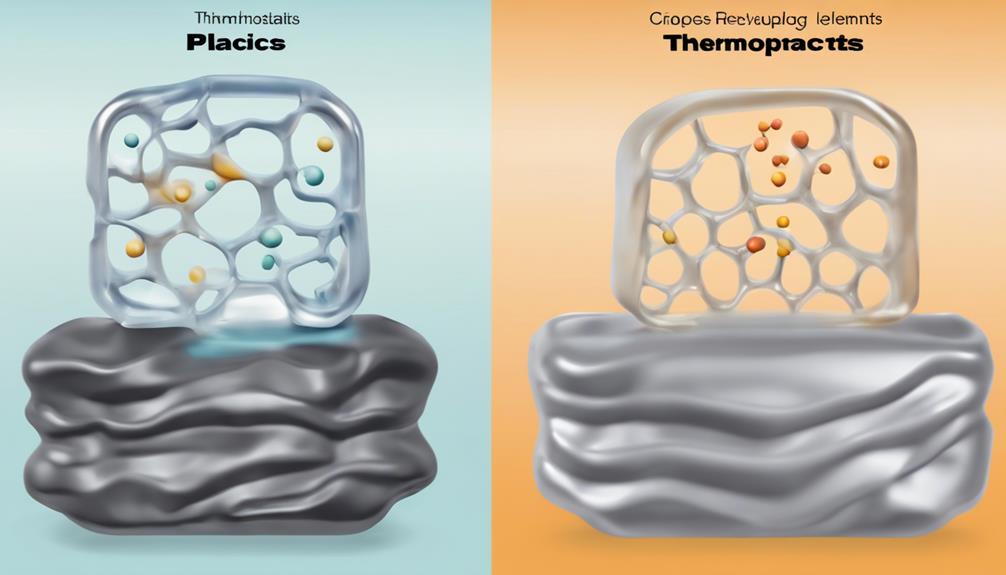 comparing thermoplastics and thermosetting