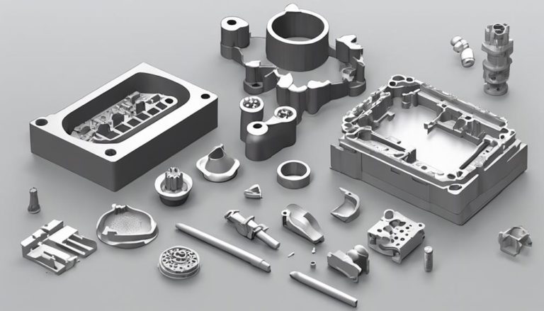 injection molding mold components