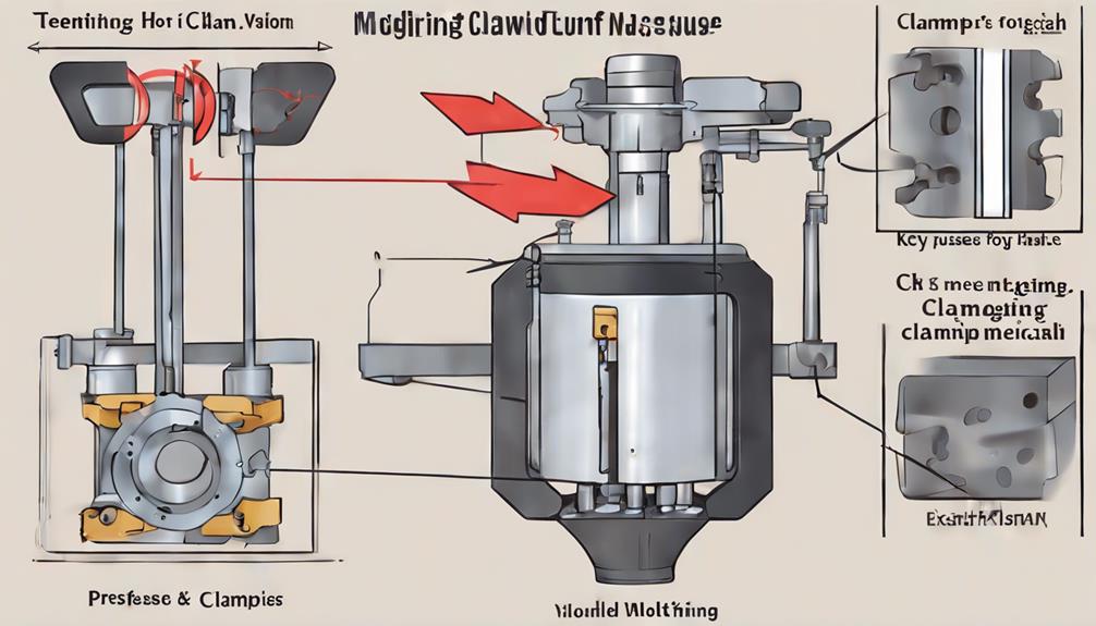 clamp pressure maintenance system