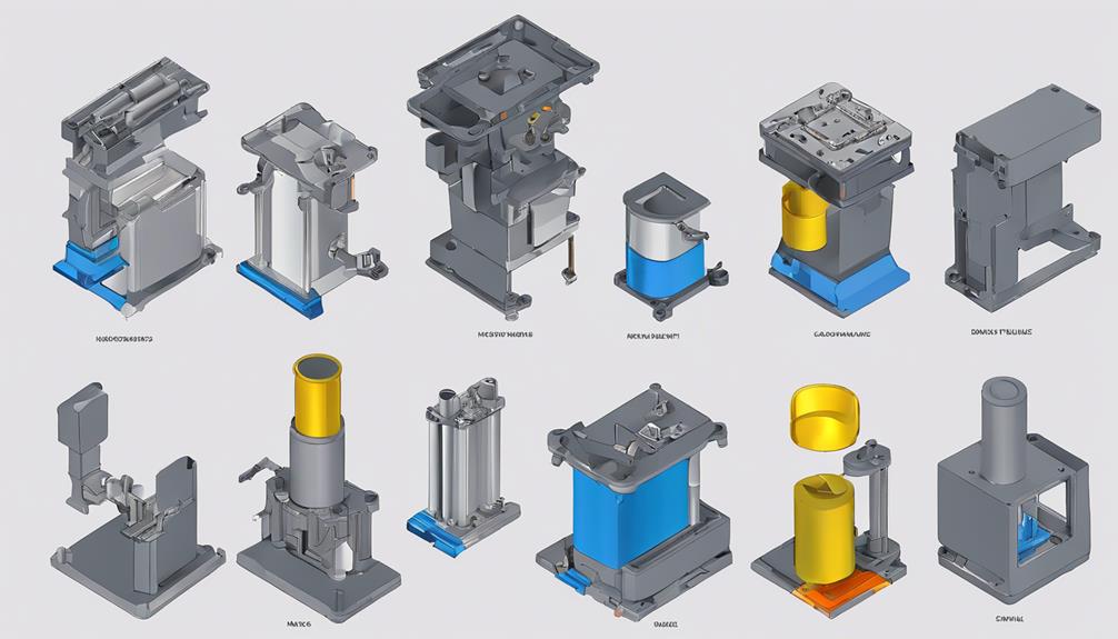 injection molding machine parts