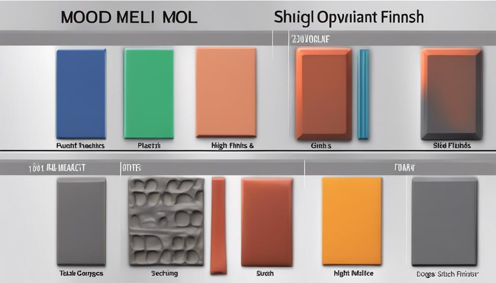 mold surface finish types